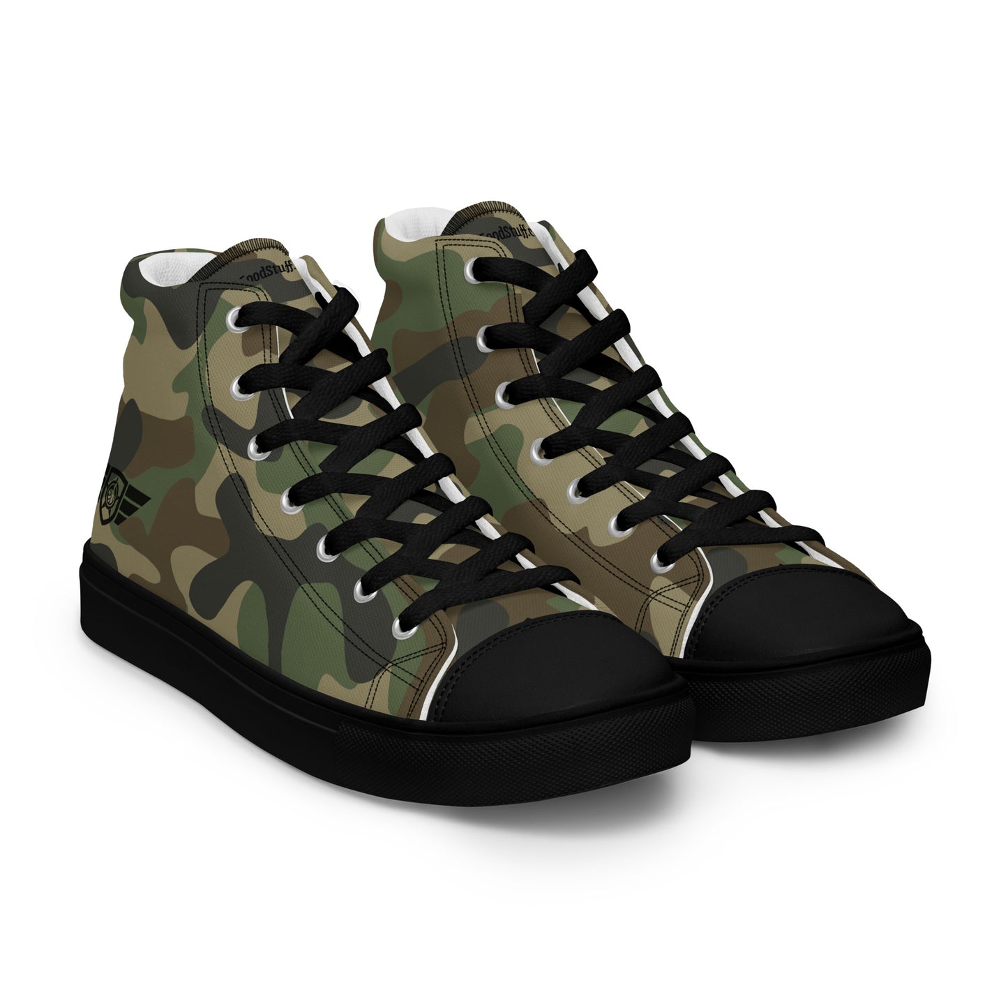 HGS High-Top Sneakers Camouflage with Black Trim