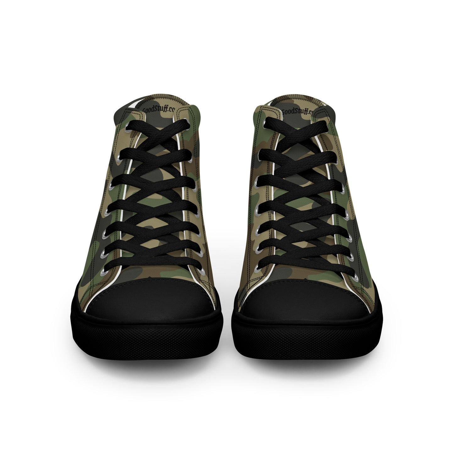 HGS High-Top Sneakers Camouflage with Black Trim