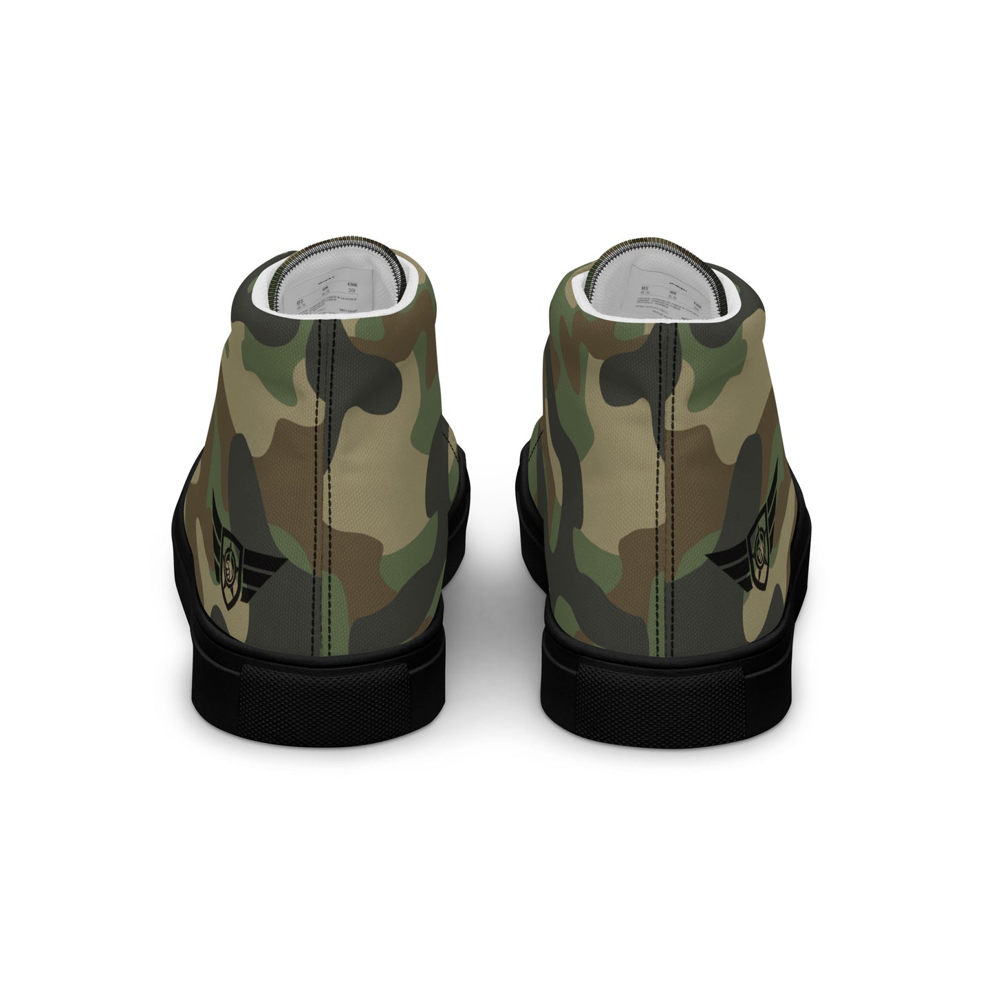 HGS High-Top Sneakers Camouflage with Black Trim