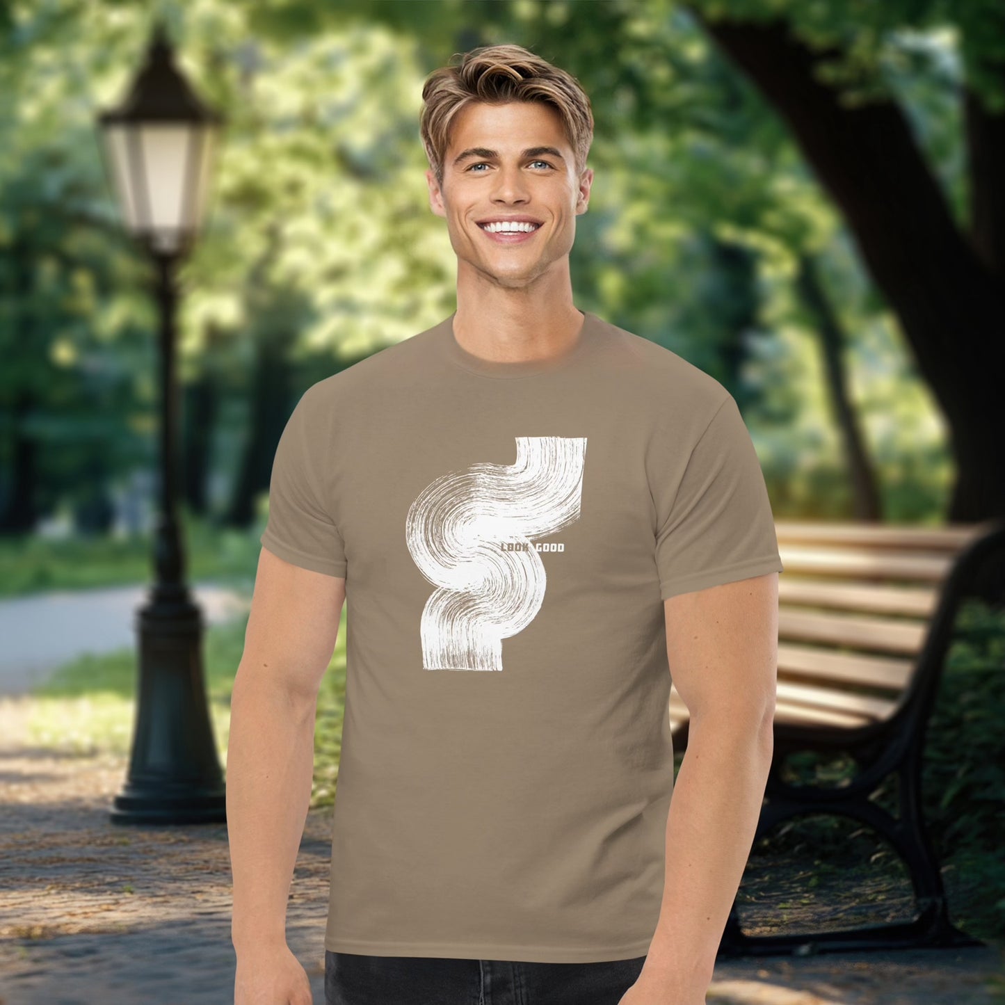 Look Good Brushstroke Tee