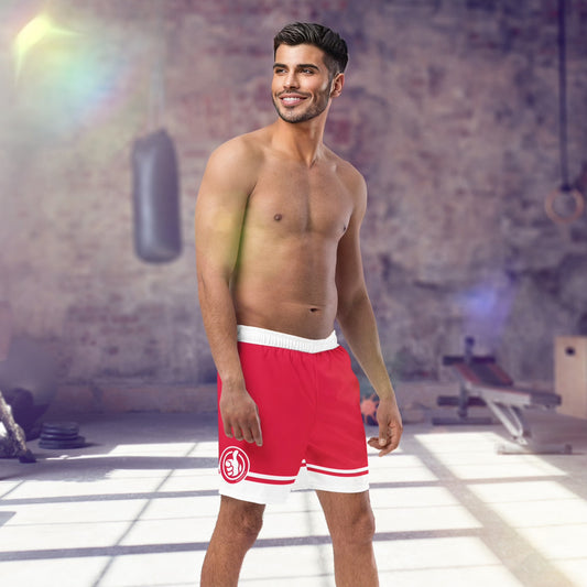 Noble Red Athletic Shorts