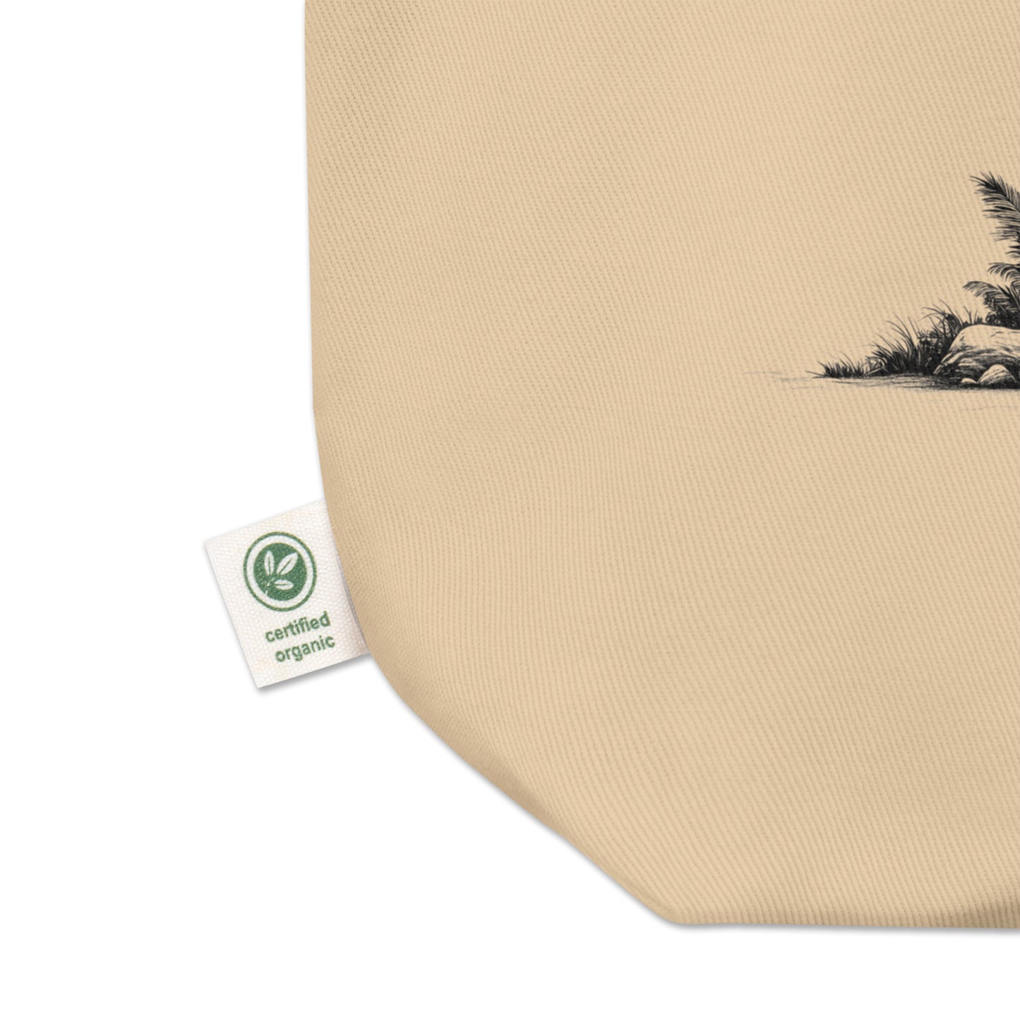Red Sun Palm Tote