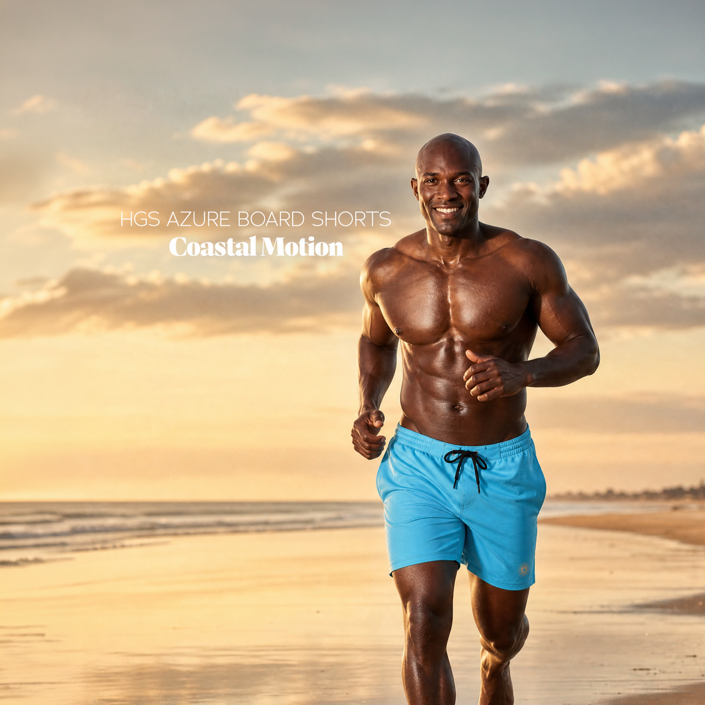 Azure Board Shorts