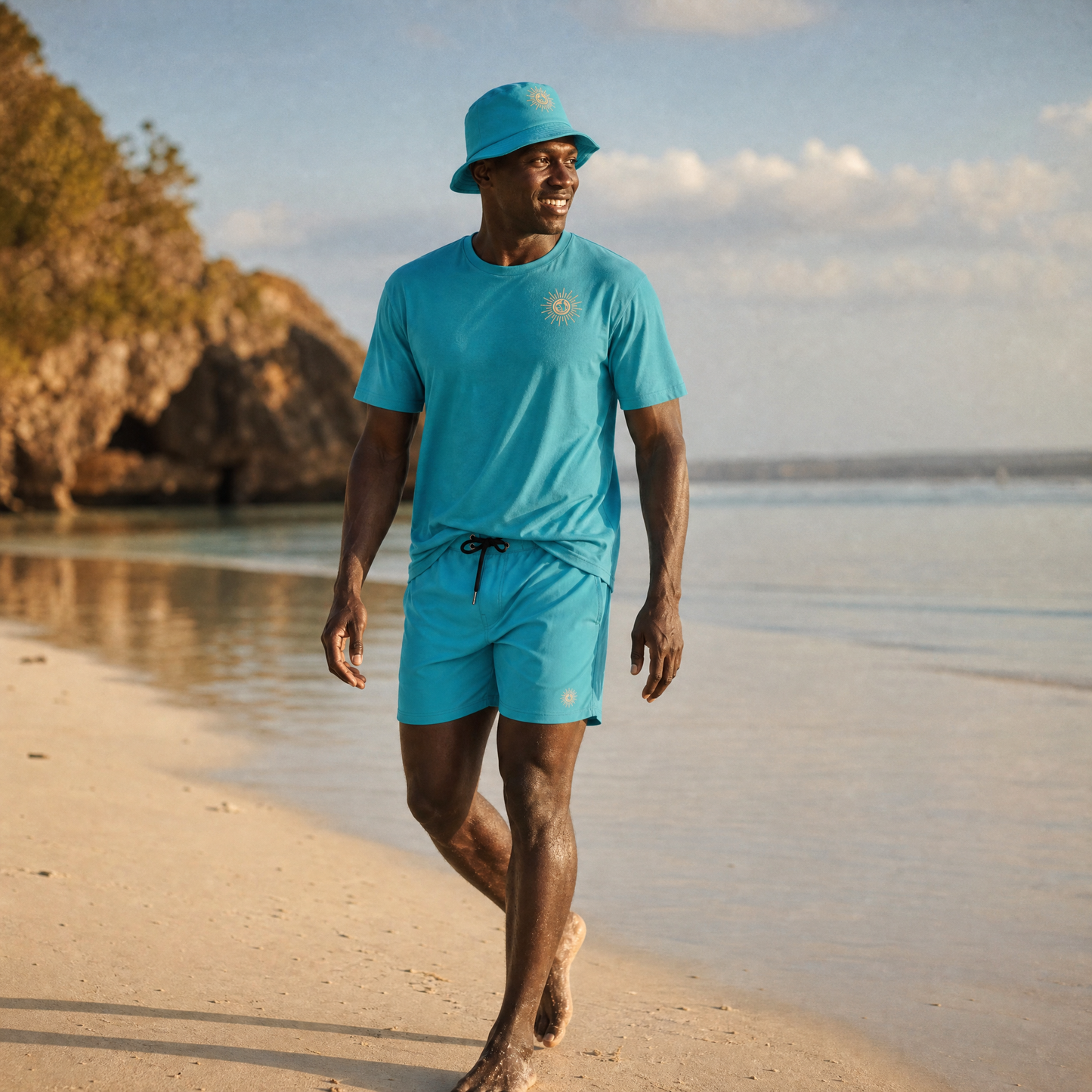 Azure Board Shorts