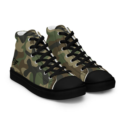 HGS High-Top Sneakers Camouflage with Black Trim