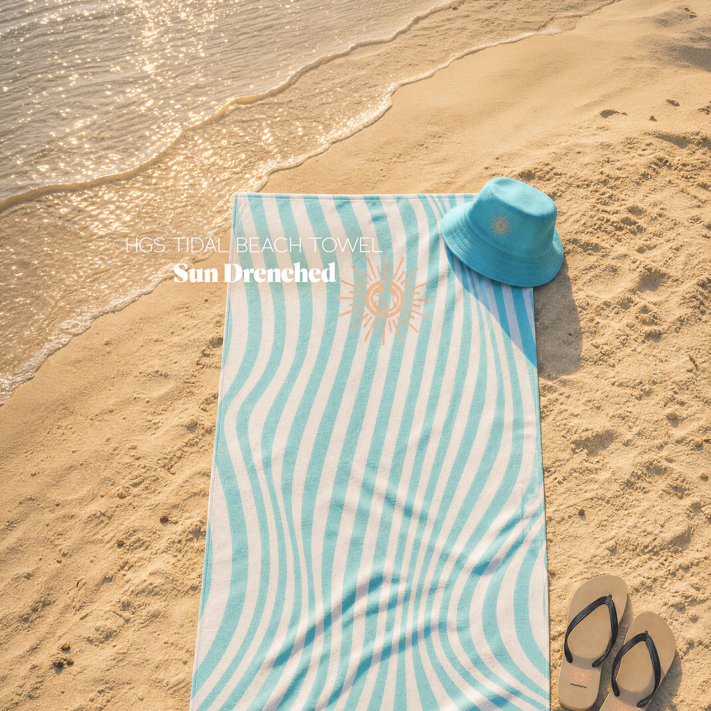 Tidal Beach Towel