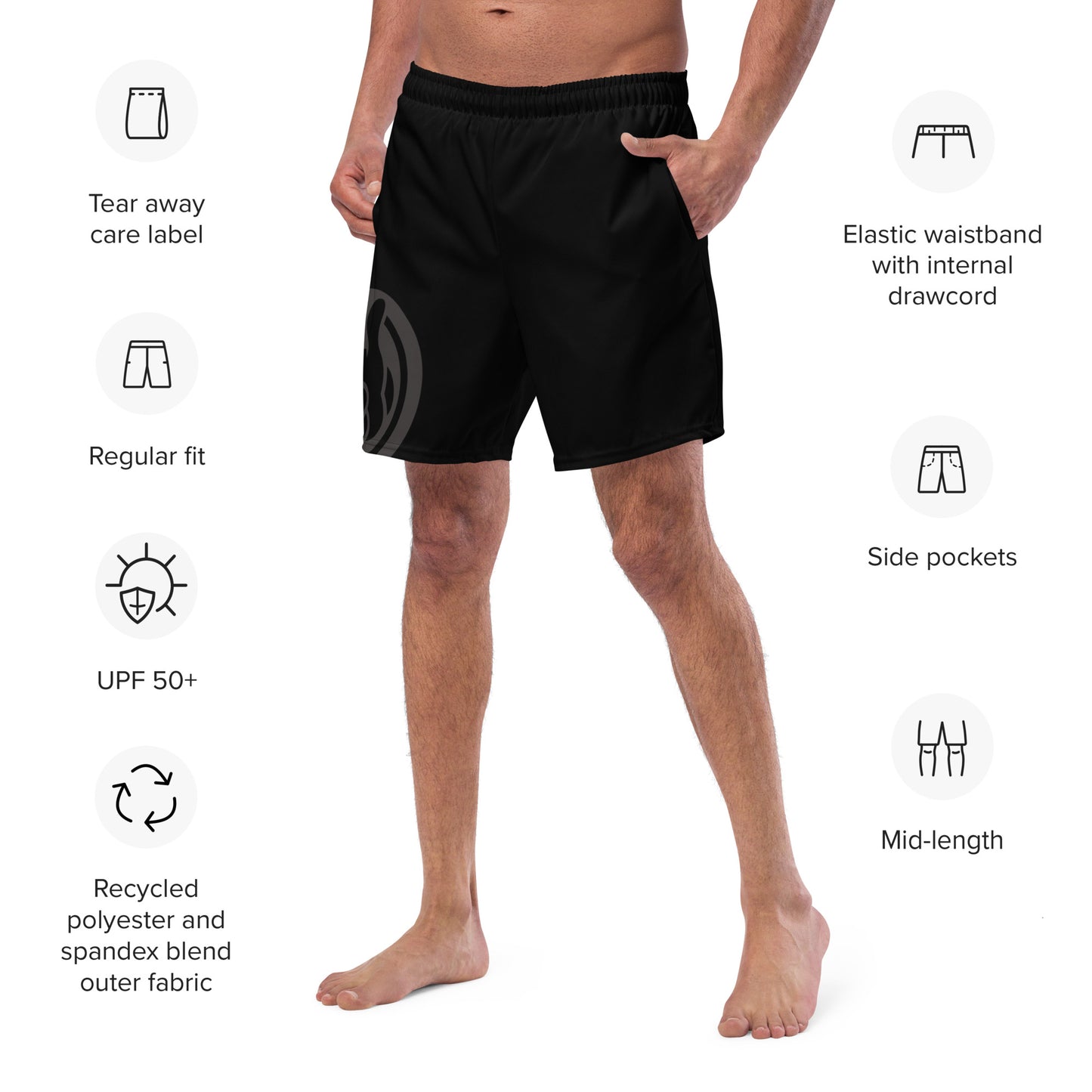 ALL GOOD Athletic Shorts [black]