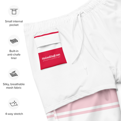 Noble Red Athletic Shorts