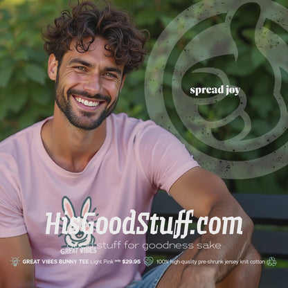 Great Vibes Bunny Tee