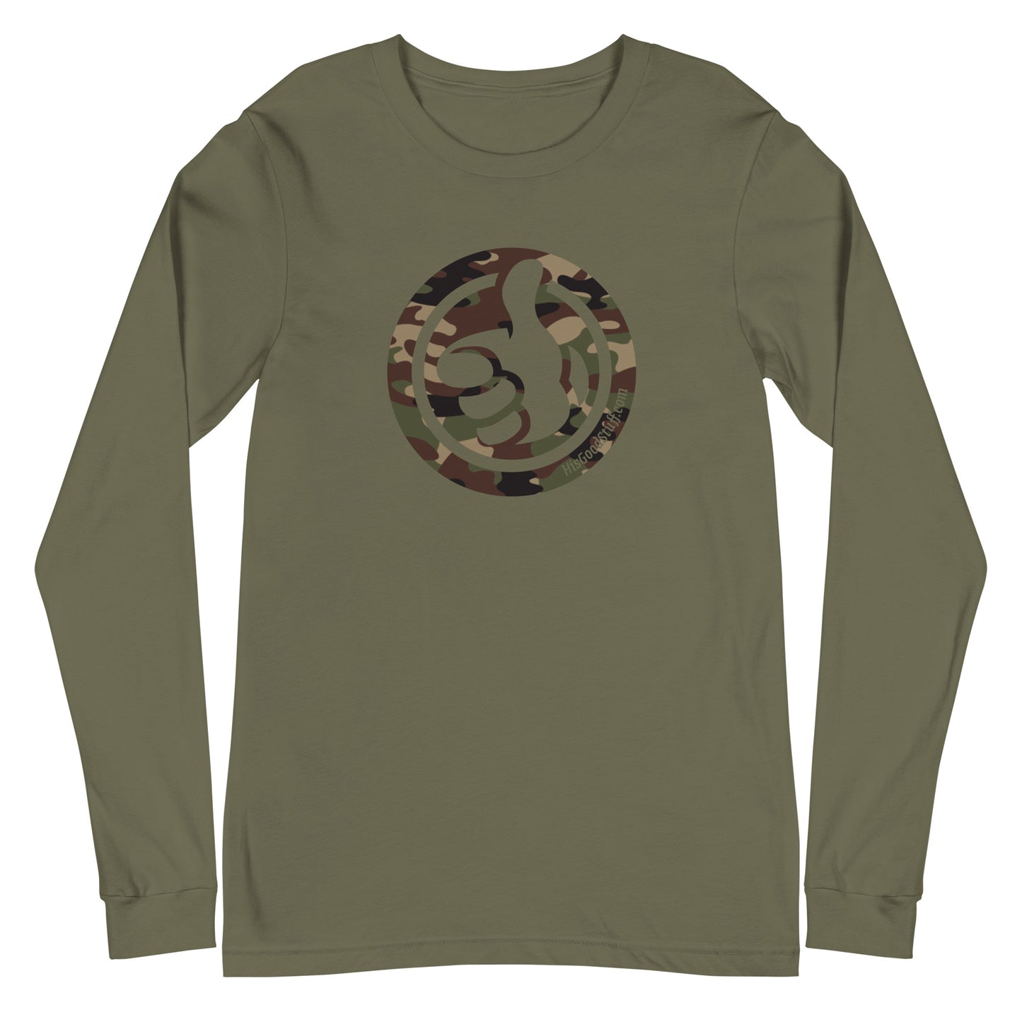 ALL GOOD Long Sleeve Tee [camo]