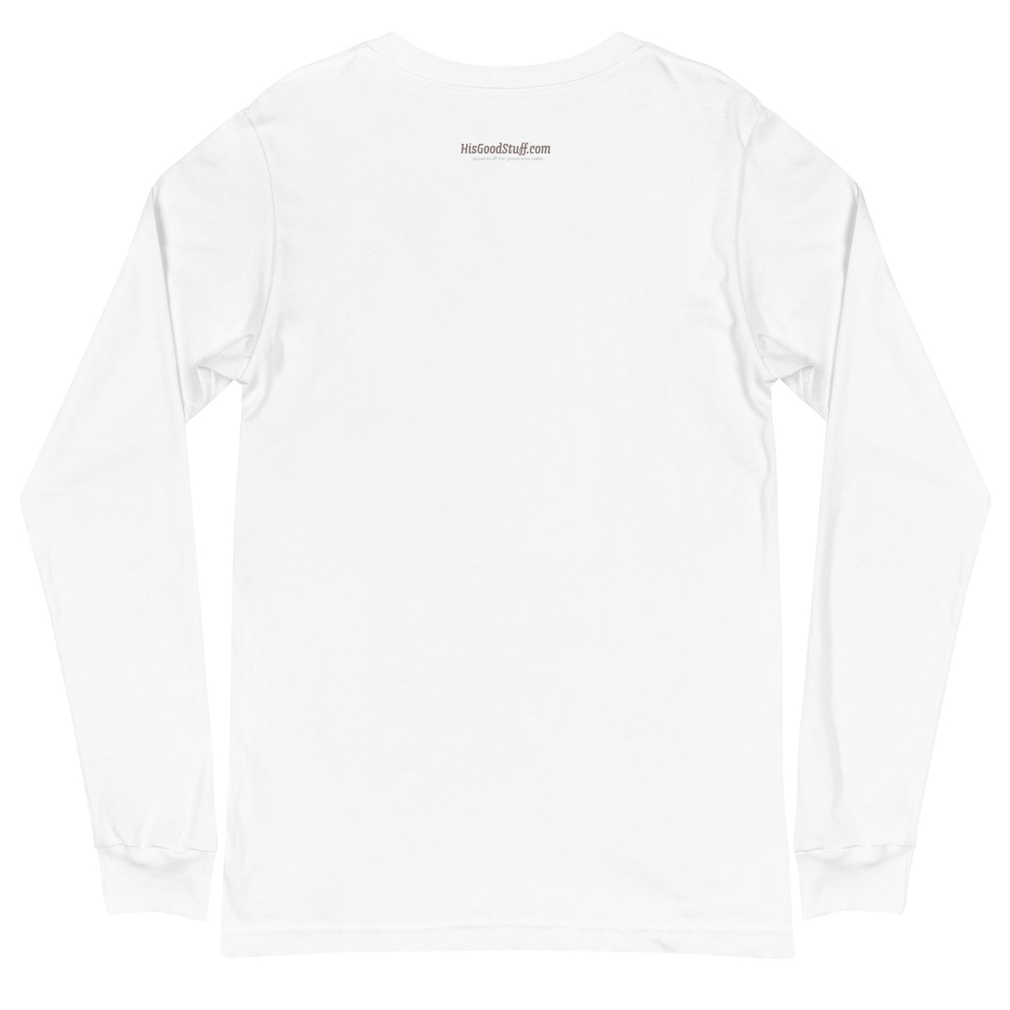 GOOD VIBES Long Sleeve Tee [white]