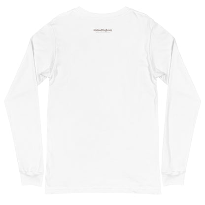 GOOD VIBES Long Sleeve Tee [white]